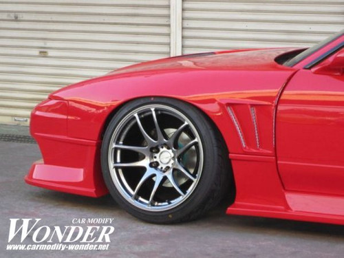 Car Modify Wonder SD Glare 30mm Front Fenders for 180SX (89-95 S13