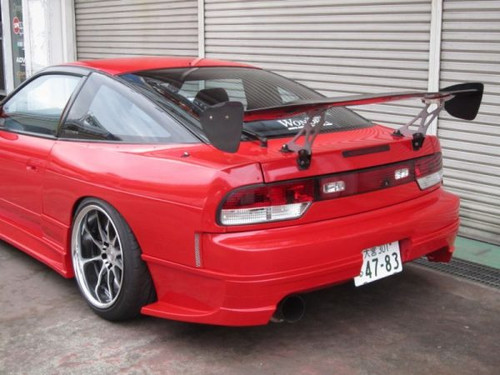 Car Modify Wonder SD Glare 50mm Rear Fenders for 180SX (89-95 S13