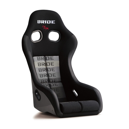 Bride Zeta IV - Black / Silver FRP Shell - Faction Motorsports