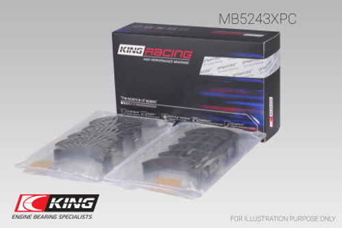 King Engine Bearings XP-Series Coated Main Bearings for SR20DET - Size STD