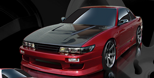 Origin Lab Stylish Front Bumper for Silvia (89-94 S13) Origin Lab Stylish Front Bumper for Silvia (89-94 S13)