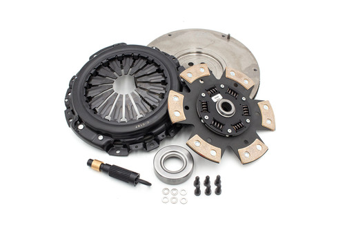 Competition Clutch KA24DE White Bunny Upgrade Stage 4 Clutch Kit w/ Flywheel (91-98 S13/14)