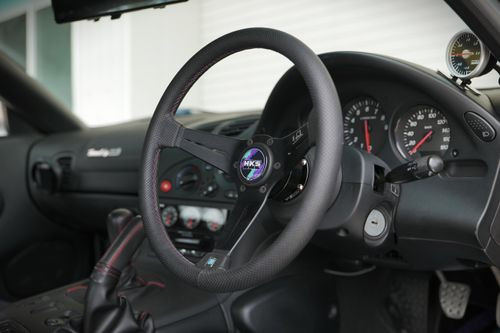 Nardi x HKS Deep Corn Steering Wheel - 340mm - Faction Motorsports