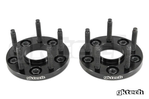GK-Tech 5X114.3 Hub Centric Wheel Spacers - Extended Length Studs