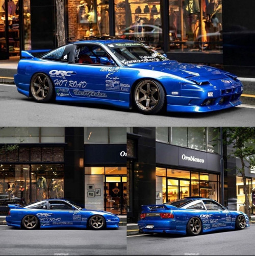 Hot Road Side Skirts for 180SX (89-94 S13)
