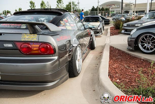 IN STOCK - Origin Lab Rear Overfenders Type 3 55mm for Hatch (89-94 S13)