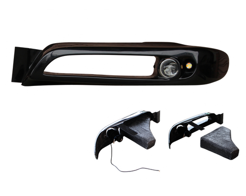 IN STOCK - Origin Lab "Combat Eye" Headlight Replacement Panels w/ Light Option for Silvia - Lamp NOT included (95-96 S14)