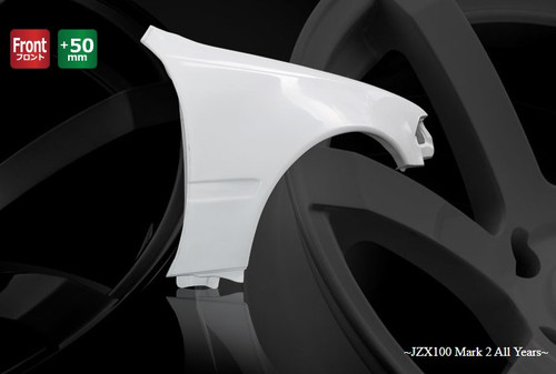 IN STOCK - Origin Lab All Year Front Fenders +50mm for Mark II (96-01 JZX100)