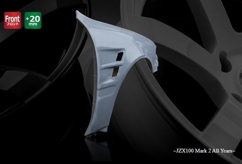 IN STOCK - Origin Lab All Year Front Fenders +20mm for Mark II (96-01 JZX100)