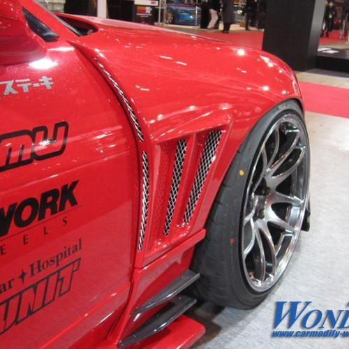 Car Modify Wonder GT Glare 30mm Front Fenders for 180SX (89-95 S13