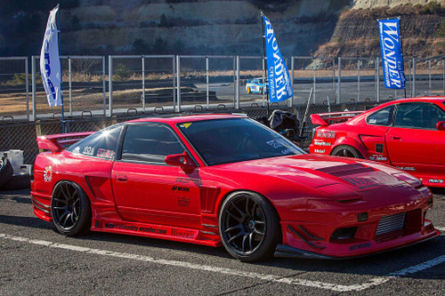 Car Modify Wonder Glare Twin Blade Rear Wing for 180SX (89 Car Modify Wonder Glare Twin Blade Rear Wing for 180SX (89