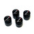 Nismo Tire Valve Stem Cap Set - Black