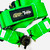 Thrash Racing FIA 4-Point Harness - Green