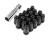 Muteki Lug Nuts 12x1.50 Closed End Deep Black