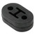 Verocious Motorsports Rubber Exhaust Hanger Insulators - 3/8"