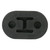 Verocious Motorsports Rubber Exhaust Hanger Insulators - 3/8"