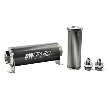 DeatschWerks Stainless Steel 40 Micron Universal Filter Element fits 110mm Housing (8-02-110-040) main image 0