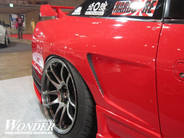 WONDER S13 180SX リアオーバーフェンダー 50mm Car Modify Wonder Glare GT 50mm Overfenders for 180sx (89-94 S13