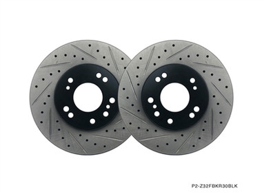 P2M Front Brake Rotors 26mm & 30mm for z32 (89-96 300zx