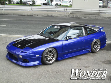Car Modify Wonder Glare Full Body Kit for 180sx (89-94 S13