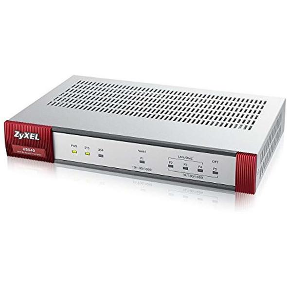 Zyxel Networking Products ZyWALL (USG) UTM Firewall, Gigabit Ports, For Small 20