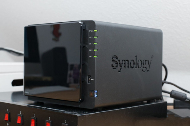 Synology Ds414 Disk Station 4-Bay Diskless Network Attached Storage (Ds414)