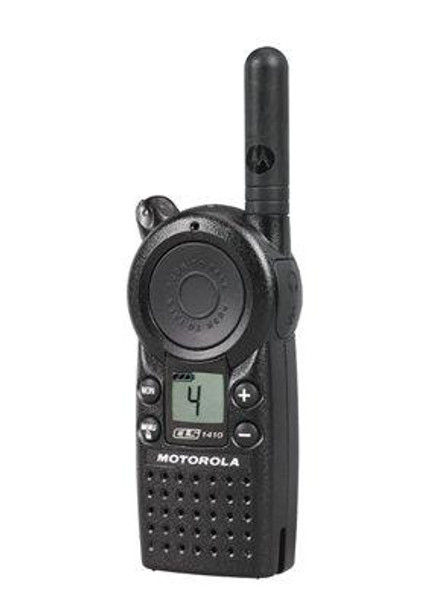3 Pack Of Motorola Cls1410 Two Way Radio Walkie Talkies (Uhf)