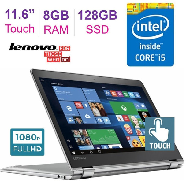 2017 Lenovo Yoga 11.6ÂÂ 710 2-In-1 Touchscreen Fhd (1920 X 1080) Laptop Pc,...