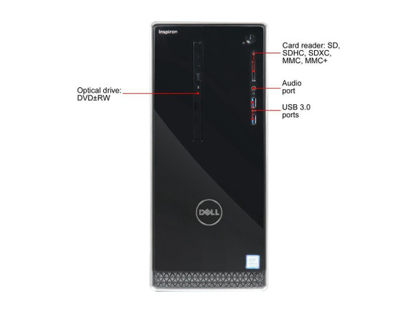 2017 Newest Flagship Dell Inspiron Desktop, Intel Quad-Core I5-7400 Up To...