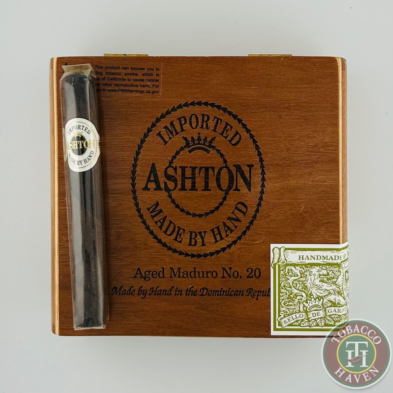 maduro tobacco Tobacco Haven Ashton Maduro Number 20 Cigars Cigar Box