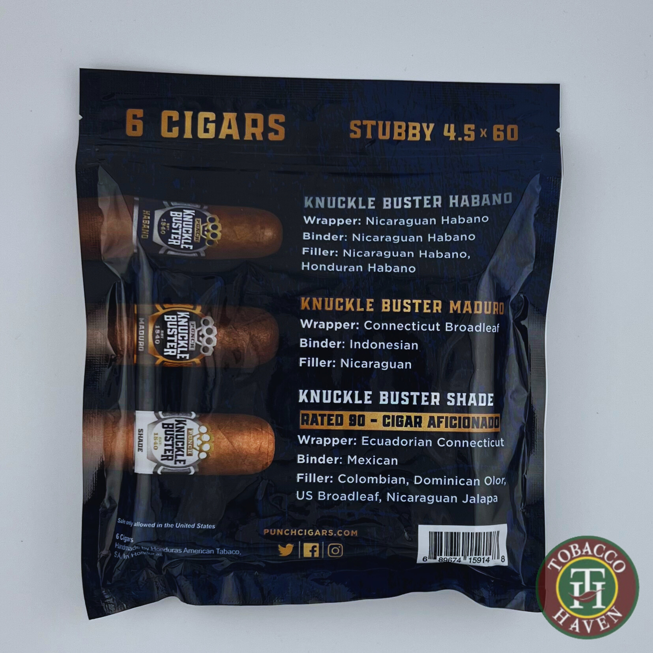 Punch Knuckle Buster Sampler