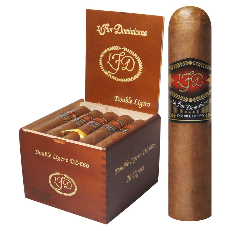 La Flor Dominicana - Double Ligero DL-660 Natural (20 Count)