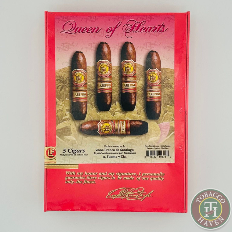 Arturo Fuente Rare Pink Queen of Hearts 5-Pack