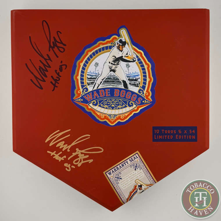 Signed Wade Boggs Signature Toro Box