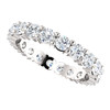 Eternal Moissanite 2CTW Round Brilliant Cut Full Eternity Ring - VIDEO BELOW