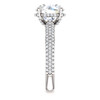 The Katie Ring Series - NEO Moissanite 3CT Round "Diamond Cut" & Diamond Pave  Engagement Ring