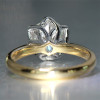 The Aliza Ring Series - Eternal Moissanite 3CT Round Brilliant Cut Engagement Ring - VIDEO BELOW