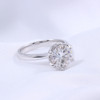 The Aliza Ring Series - Eternal Moissanite 3CT Round Brilliant Cut Engagement Ring - VIDEO BELOW