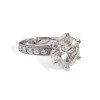 The Bradley Series Ring - Eternal Moissanite 7CT Round Brilliant Cut Engagement Ring - VIDEO BELOW