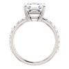 The Beverly Ring Series - Eternal Moissanite 4CT Center Asscher Cut Engagement Ring