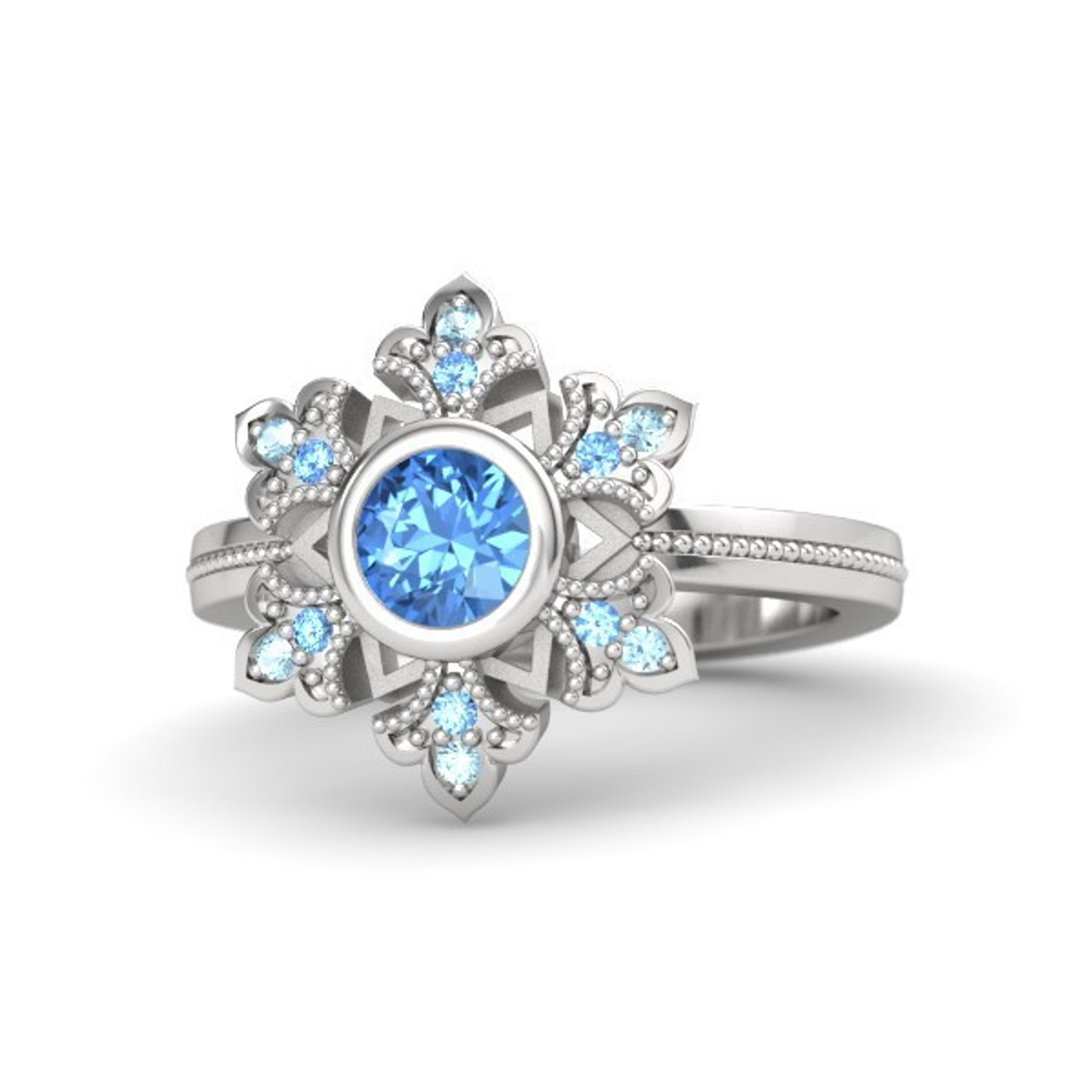 Elsa frozen clearance engagement ring