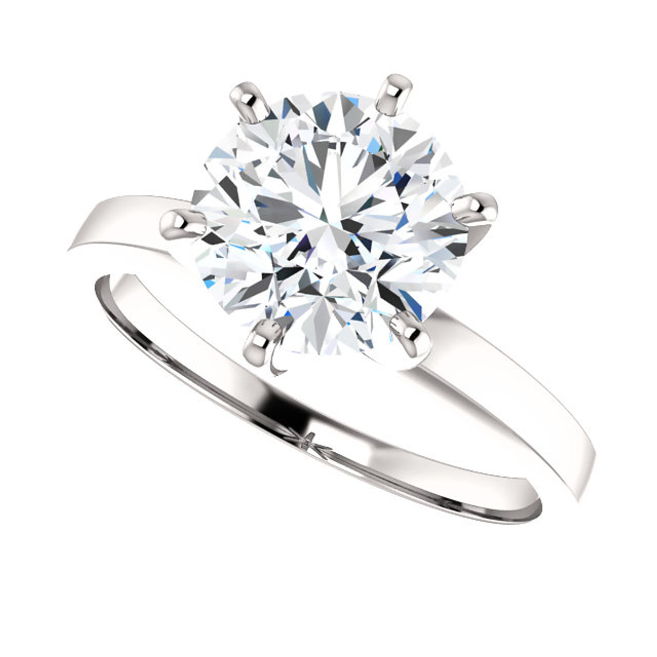 moissanite tiffany