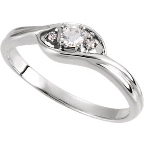 Ladies Diamond Promise Anniversary Lovers Couples Ring .40CTTW