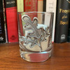 Oak Leaves Candle holder/Trinket Jar, Cynthia Webb Designs Fine Pewter, Handcrafted in the USA. Available in Votive Holder