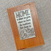 Home is Where we Grow on Wood box, Cynthia Webb Designs, Handcrafted in the USA