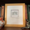 Three Sisters, Maple Frame  7x8 inches| Cynthia Webb Designs | Fine Pewter, Handcrafted in the USA