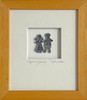 Boy and Girl Framed (7x8") Maple - Last One!