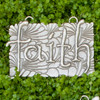 Faith, Wall Plaque, Cynthia Webb Designs, Fine Pewter, Handcrafted in the USA