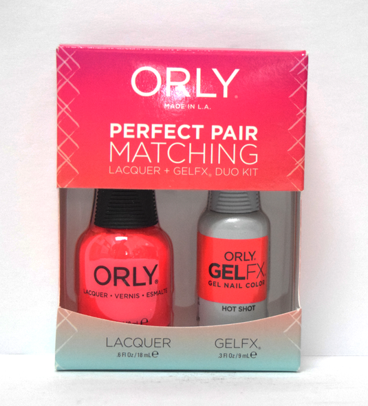 Orly Gel Set #112 - Hot Shot