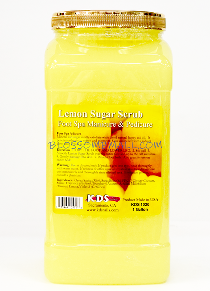 KDS Sugar Scrub (Gal.) - Lemon